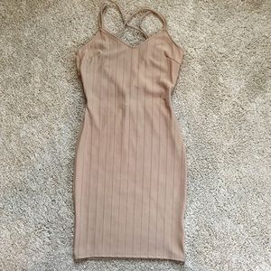 Tan Dress